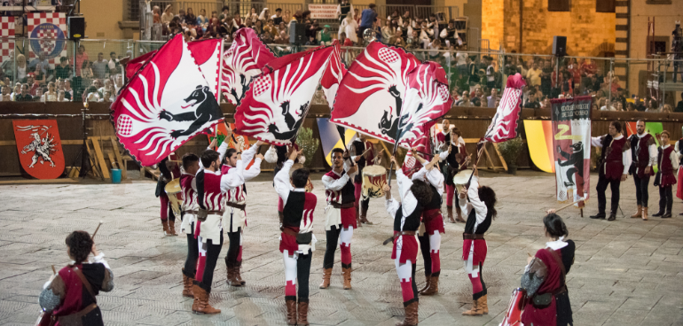 Gonfaloni dei Rioni di Pistoia